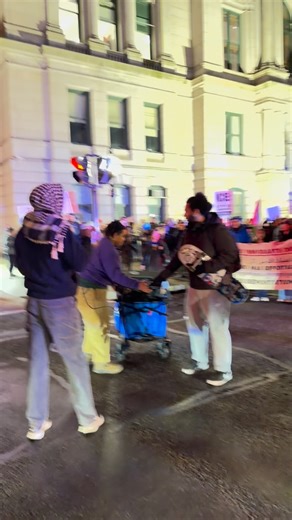 Thousands rally against ICE in downtown Providence tonight. #whatsgoingoninrhodeisland #providenceri #rhodeisland #downtownprovidence | What's going on in Rhode Island