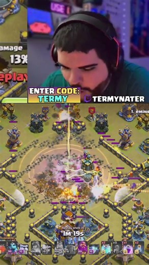 CLIP OF THE DAY FROM BYE BYE IN CWL🤑 (Clash Of Clans)