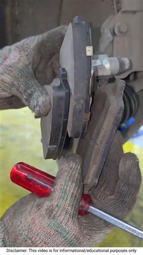 New Brake Pads Installation #DIY #automotive #mechanic #USA