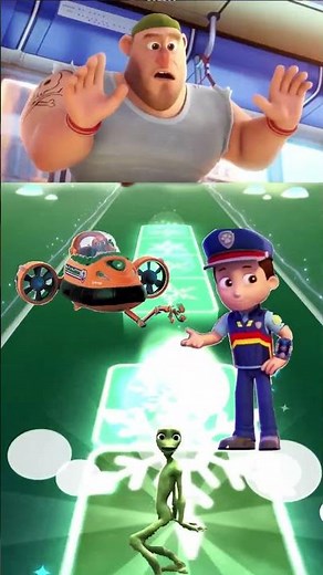 Zuma Submarine vs Ryder – Alien Dance Below | WOWS Let’s Go