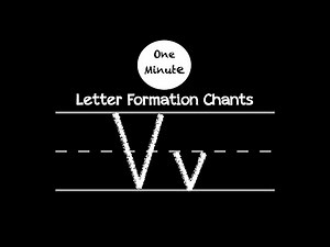 Letter Vv (lower & upper case)