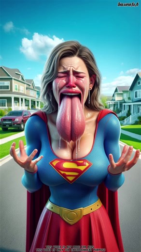 Lambi Zubaan wali supergirl ko spiderman venom aur captain America bacha payegnge #spiderman #shorts