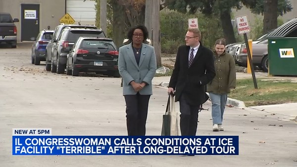 Rep. Lauren Underwood calls conditions at Broadview ICE facility 'terrible' after long-delayed tour