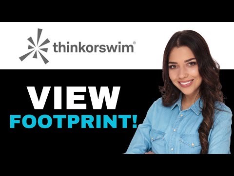 How To Get Footprint Chart On Thinkorswim (2025)