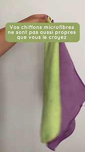🧽 Astuce nettoyage : comment décrasser ses chiffons en microfibres ? Vous pensiez qu'un simple passage en machine suffisait à rendre propres vos chiffons en microfibres ? Pourtant la saleté est bien incrustée à force d'utilisations répétées, et c'est pour ça que pour conserver leur efficacité, il vaut mieux faire un 2eme nettoyage, dont voici les étapes : 1) Dans de l'eau bouillante, plongez vos chiffons puis ajoutez 2 cuillères à soupe de bicarbonate de soude. 2) Mélangez bien le tout, en surv