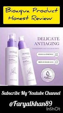 Bioaqua Polypeptide Perilla Honest Review #viralshorts #ytshorts #bioaqua #review #koreanskincare