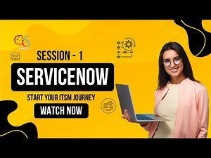 ServiceNow Full Course | Session 1 | Introduction to ITSM & ServiceNow Basics | GS InfoTekh
