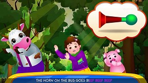 Wheels On The Bus- 3D Animation - English Nursery Rhymes - Nursery Rhymes - Kids Rhymes - for childr