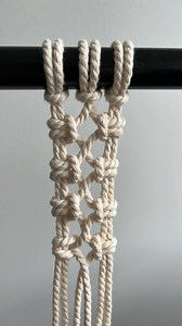 Here’s another macrame knot tutorial for your art projects 🧶 #macrame #macramelove #macrametutorial #macrameart #macrameknots #macramepattern #macramecommunity #diy #craft #handmade #macrame_community #macrame #macramemakers #macramemakerscommunity #bohostyle #bohodecor #art #macrameknot #workinprogress #macramewallhanging | Sana Macrame