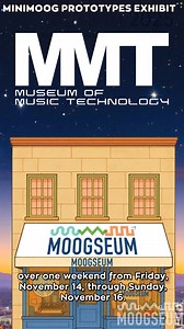 4.1K views · 77 reactions |  Catch the Minimoog Prototype Exhibit at the Moogseum This Weekend Only! Read more and purchase advanced tickets here: https://bit.ly/MinimoogPrototypeExhibitB | The Bob Moog Foundation | Facebook