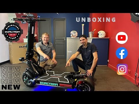 Unboxing Dualtron X Limited - new display EY4 !!!! - trottinette électrique SURPUISSANTE 13500 W !!!
