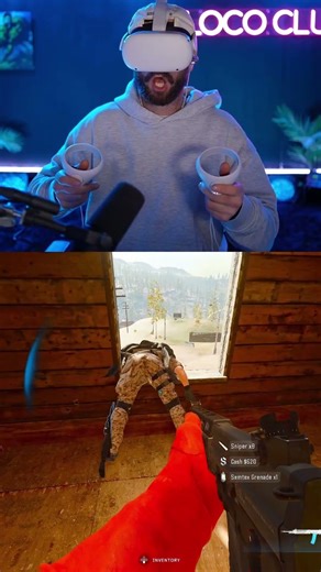 VIRTUAL REALITY IS TOO REALISTIC!! 😂