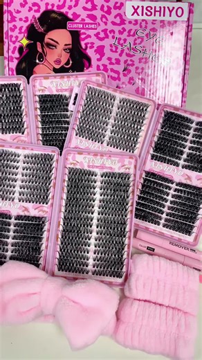 DIY Lash Clusters with tools💕🎀#lashes #ashartist #evelashes #lashgirl #lashestok #spotlightfinds #makeup #christmasgifts #fypppppppppppppppppppppppppppppppp