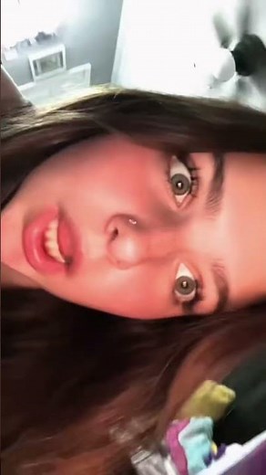 Expressive Young Woman's Close-Up Selfie#selfie #beauty #closeup #expressions