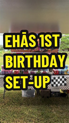 - All the stress of planning my sons 1st birthday party was definitely worth it because everything came out soooooo cute* 🏎️🏁 absolutely loved it. #firstbirthday #fyp #diy #mickeyandtheroadsterracers