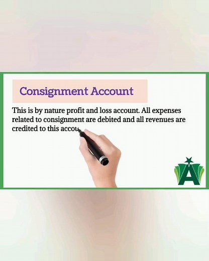 What is consignment Account : #youtubeshorts #shortvideo