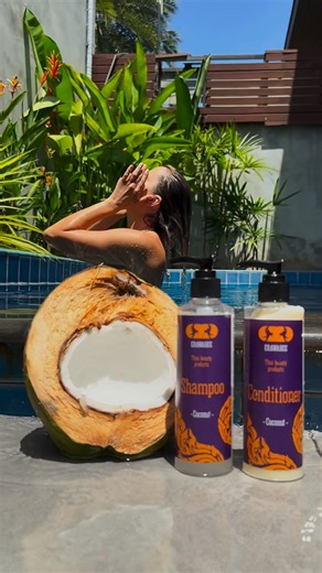 🌿 ERAWADEE • Warisan Thailand on Instagram: "🥥 Perawatan Kelapa, Langsung dari Alam. Shampo dan Kondisioner Kelapa ERAWADEE membersihkan secara mendalam, menutrisi, dan mengembalikan kilau alami rambut Anda. Minyak kelapa cold-pressed menguatkan akar, melicinkan helaian, dan melindungi dari kekeringan — tanpa bahan kimia. Perawatan tropis murni untuk rambut sehat dan lembut setiap hari. #kesehatan #kecantikan #kekuatan #harmoni #erawadee"