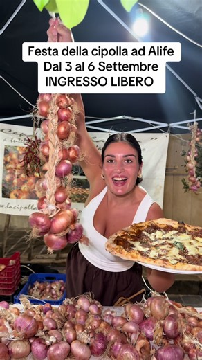 Festa della Cipolla ad Alife: Date e Info (3-6 Settembre)