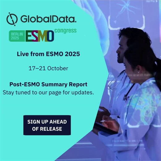 #oncology #esmo2025 | GlobalData Healthcare