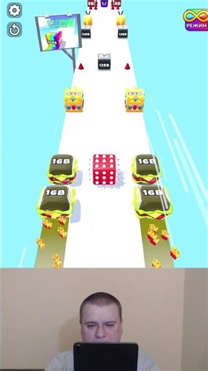 Jelly Run 2048 ❗Level 647❗#2048 #games #shorts