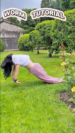 Step by Step Gymnastics Worm Tutorial 🤸‍♀️✨