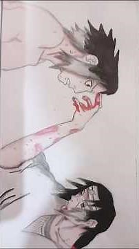 itachi Uchiha death drawing#naruto