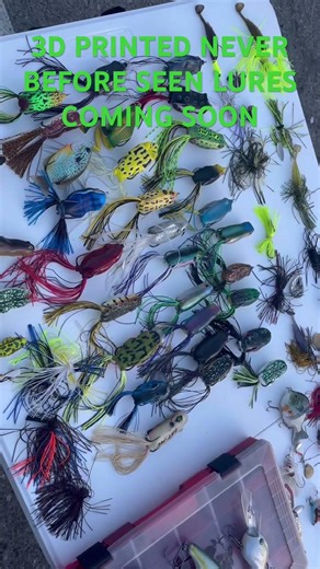SELLING MY LURES TO BUY A 3D PRINTER #fishing #bass