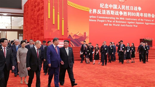 North Korean leader Kim Jong Un meets with Chinese leader Xi Jinping