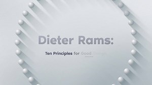 Ten Principles for Good #Design By #DieterRams | Bauhaus Movement
