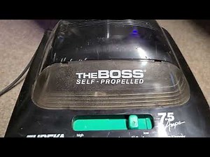 Eureka the boss esp self propelled