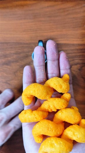 Satisfying spiral cheese puffs 🌀🧀✨ #pineapple #asmr #satisfying