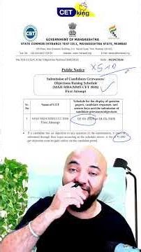 CET 2026 Attempt 1 🛠️ Actual Paper & Raise Objections Schedule Out