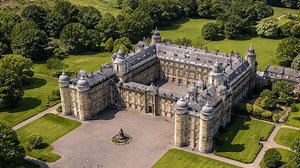 Palace Of Holyroodhouse From Above Edinburgh