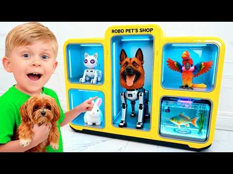 Robot atau Hewan Asli? 🐶 Anak Pilih yang Mana?