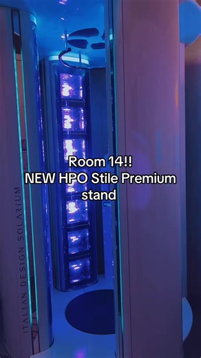 We are OBSESSED with how sleek and modern our NEW HPO Premium booth is looking!! Ask for room 14 next time you’re in! 🤍 #tanning #newjersey #new