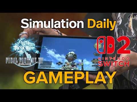 Final Fantasy XIV - First Nintendo Switch 2 Gameplay