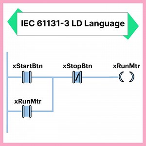RealPars on Instagram: "Ladder Diagrams are the most popular PLC programming language, designed to be easy for electrical engineers to understand. This high-level, graphical language resembles electrical schematics, making it intuitive to program and debug complex Boolean logic. Want to see how simple it is? Check out this Ladder Diagram snippet. #PLCProgramming #LadderDiagrams"