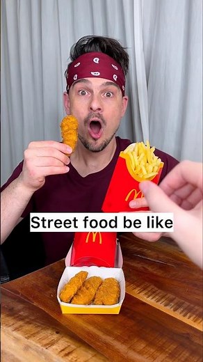 Why the STREET FOOD vendor took my food?😅❤️🍟~ CHEFKOUDY