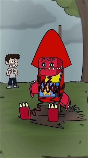 Description😢 Sad Story of 🎁 BOXY BOO (Cartoon Animation)