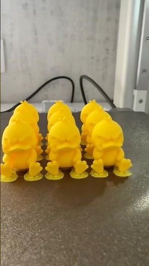 3D Printed Angry Duck Keychain 🔥 Viral Funny Fidget Toy Satisfying Print
