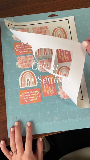 Replying to @psychiclouie Not all sticker paper is created equally - you gotta find the one that works for you! I was never able to get a clean peel until I found this paper & messed arounf with the settings. It takes some experimentation but you got this! My favorite sticker paper is 🔗 in my Amaz0n Favorites if you want to start there! #stickerpaper #stickers #diystickers #stickertips #cricut #cricuttips #tipsformakers #cricutprojects #cricutstickers #stickermaking #howtomakestickers #cricutpr