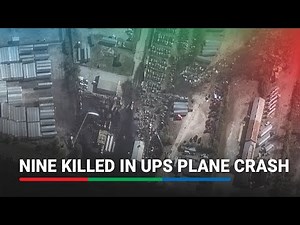 Satellite images show debris and damage after Kentucky UPS plane crash that killed 9 | ABS-CBN News