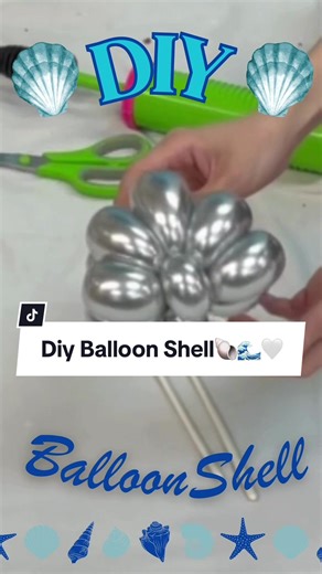 Dive into the depths of creativity with our DIY balloon shell tutorial – perfect for your ocean or under the sea themed party! 🌊🐠 Don't miss out on the fun with #DIYInsider #OceanParty #UnderTheSea #BalloonDecor #DIYIdeas #balloonart #fyp #fypage #viral #diyprojects #diyart #balloondecor