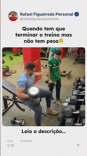 Substituições eficientes quando falta equipamento na academia