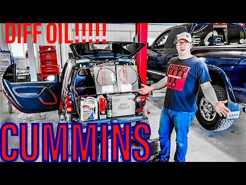 Ram 2500 Front/Rear Diff Oil Change