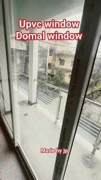 UPVC WINDOW VS DOMAL WINDOW 😲😲 #interiordesign #siliguri #steel ##trending #viralvideo