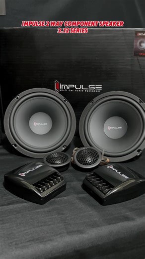 High fidelity 2 way speaker component, Impulse 3.12 series with 28mm germany silkdome #audiomobil #audiomobilindonesia #caraudio #incarentertainment #caraudiosystem #speakermobil #tweeter #highendspeakers #impulsehificaraudio