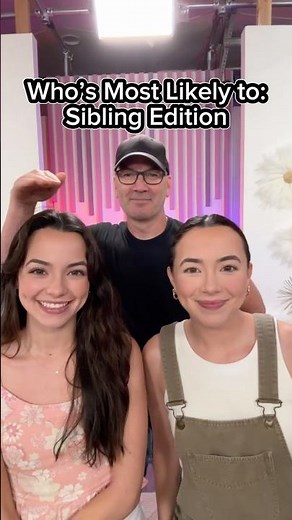 Who's Most Likely To: Siblings Challenge