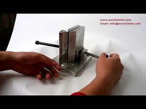 Dual-axis Metal Channel Letter Angle Bender Bending Tools, Bending Width 150mm