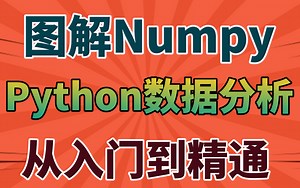 比官网还详细！清华大佬带你图解Numpy,玩转Python数据分析！从入门到精通，看这一套就够了！python/数据分析/numpy